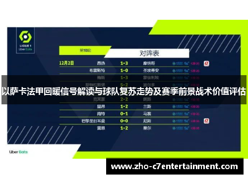 以萨卡法甲回暖信号解读与球队复苏走势及赛季前景战术价值评估 以萨卡法甲回暖信号解读与球队复苏走势及赛季前景战术价值评估